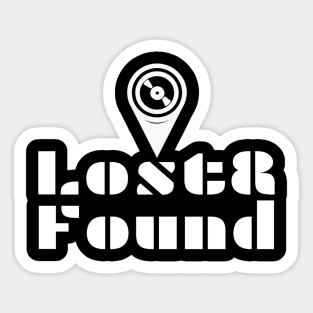 Lost & Found - you are here Sticker